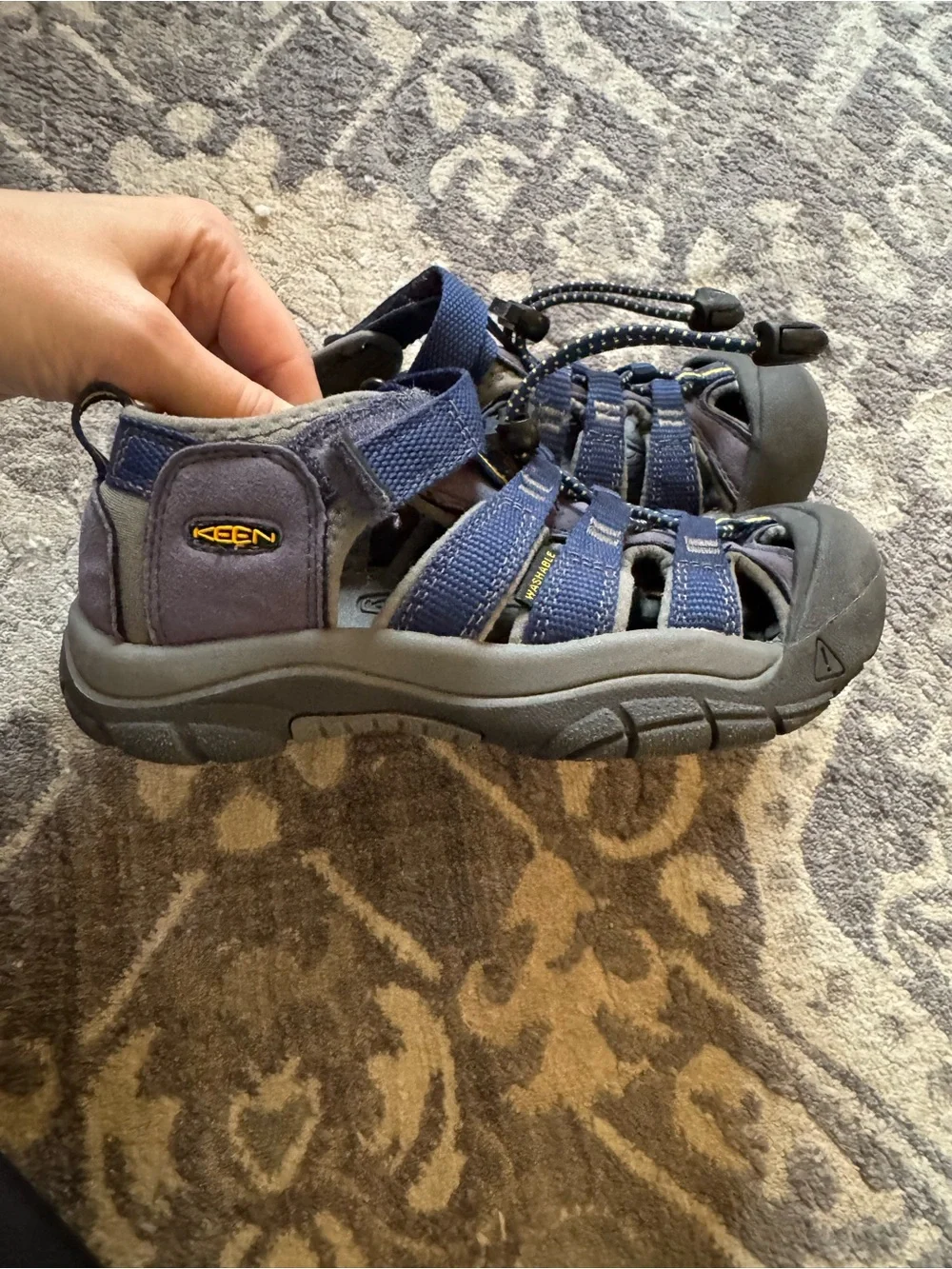 KEEN Kids Navy Blue Closed-Toe Sport water Sandals